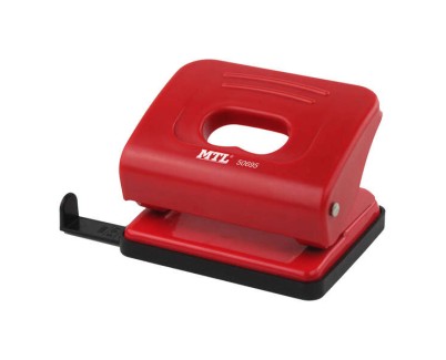 Dohe Taladro de Sobremesa - Taladra hasta 16 Hojas - con Guia y Deposito de Papel