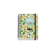 Dohe WWF Tropic Agenda Escolar 25/26 Espiral Wireo A6 - Dia Pagina - Papel 80g/m2 - 4 Hojas de Pegatinas - Cubierta de Carton Plastificado - Cierre con Goma Elastica