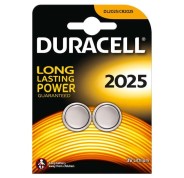 Duracell DL2025B2 Pila de Boton de Litio CR2025 3V (2 unidades)