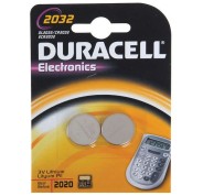 Duracell DL2032B2 Pila de Boton de Litio CR2032 3V (2 unidades)