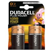 Duracell MN1300B2 Pilas Alcalinas D LR20 1.5V Plus Power (2 unidades)