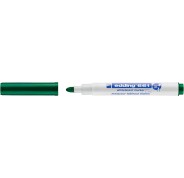 Edding 661 Rotulador para Pizarra Blanca - Punta Redonda - Trazo entre 1 y 2 mm. - Tinta Pigmentada - Borrable en Seco - Color Verde