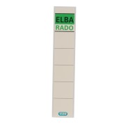 Elba Etiquetas Adhesivas L50mm - Facil de Pegar - Tamaño de 50mm - Ideal para Organización - Color Beige