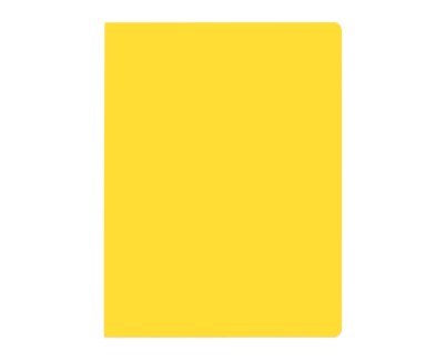 Elba Gio Pack de 50 Subcarpetas de Cartulina 230gr - Formato A4 - Ranura para Fastener - Color Amarillo Intenso