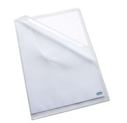 Elba Pack de 10 Dossieres Uñero Standard Folio PP 140 ?icras - Resistente y Duradero - Acabado Piel de Naranja Transparente
