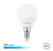 Elbat Bombilla LED G45 - 6W - 500Lm - E14 - Luz Blanca