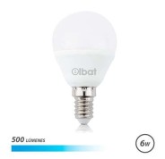 Elbat Bombilla LED G45 - 6W - 500Lm - E14 - Luz Blanca