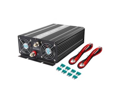 Elbat Convertidor de Corriente Onda Pura 2000W - Color Negro