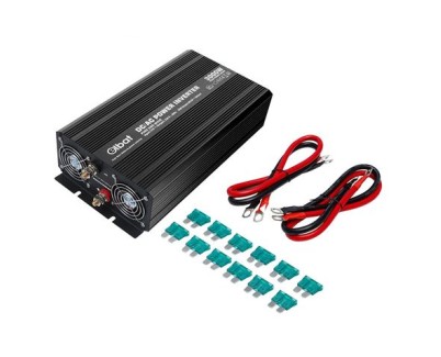 Elbat Convertidor de Corriente Onda Pura 3000W - Color Negro