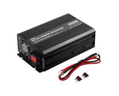 Elbat Convertidor de Corriente Onda Pura 600W - Color Negro