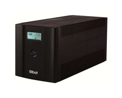 Elbat Delta SAI 1100VA USB - Pantalla LCD - 4x Shuckos - Estabilizador AVR - Funcion de Arranque en Frio