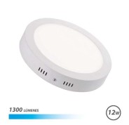 Elbat Downlight Circular Sobre Pared LED 12W 1300lm Luz Fria