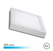 Elbat Downlight Cuadrado Sobre Pared LED 6W Luz Fria