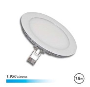 Elbat Downlight Empotrar Ultraplano LED - Luz Fria 18W 1950LM - Diseño de Bajo Perfil - Blanco Frio