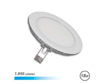 Elbat Downlight Empotrar Ultraplano LED - Luz Fria 18W 1950LM - Diseño de Bajo Perfil - Blanco Frio