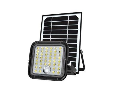 Elbat Foco LED Solar - 10W - 1500lm con Sensor + Mando