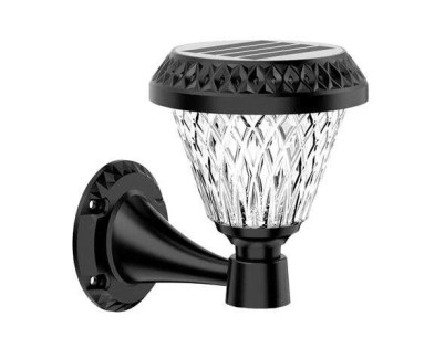 Elbat Luz Solar Portatil - 16X18.8cm - 6500K, 250 Lumenes - Bateria 3.2V, 2000Mah - Panel Solar 5V / 2W - IP65 - Tiempo de Carga 3-5 Horas - Tiempo de Uso 10-12 Horas - Angulo 360º - Color Negro