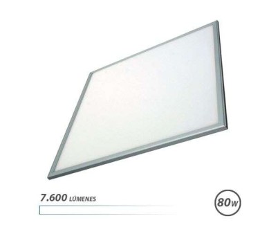 Elbat Panel LED 60x60 80W 7600LM - Luz Blanca - Alto Brillo - Ahorro de Energia - Facil Instalacion