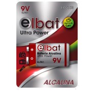 Elbat Pila Alcalina 6LR61/9V
