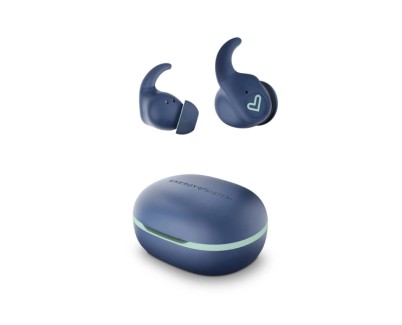 Energy Sistem Arena Auriculares Deportivos - True Wireless - Bluetooth 5.3 - Proteccion Contra Sudor y Salpicaduras - 20 Horas de Autonomia - Sistema de Sujecion SecureFit+ - Color Azul
