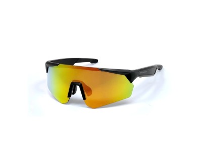 Energy Sistem AudioBurn Sport Music Gafas Bluetooth - Filtro Anti Luz Azul y Proteccion UV400 - Reproduccion de Musica - Microfono y Asistente de Voz - IPX5 - Control Tactil - Autonomia 5 horas - Color Negro