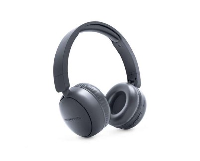Energy Sistem Auriculares Bluetooth con Radio FM - Plastico 100% Reciclado - Reproductor MP3 y MicroSD Player - Tecnologia Bluetooth - Color Gris
