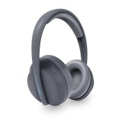 Energy Sistem Auriculares Bluetooth Hoshi Eco - Plastico 100% Reciclado grs - 23h de Bateria - Diadema Ajustable - Graves Profundos - Asistente de Voz - Color Gris