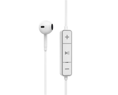Energy Sistem Auriculares Bluetooth Style 1 Space - 8h de Duracion - Sonido Cristalino - Type C - Color Blanco