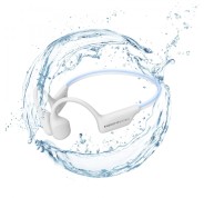 Energy Sistem Auriculares de Conduccion Osea - Bluetooth 5.4 - IPX8 - 8GB Memoria - 11h Autonomia - Carga Rapida - Luces LED - Microfono Integrado - Color Blanco