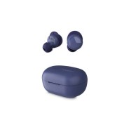Energy Sistem Auriculares Inalambricos Deportivos - Plastico 100% Reciclado - Resistencia al Agua IPX4 - Ajuste Seguro - 22h de Bateria - Tecnologia Bluetooth - Color Azul