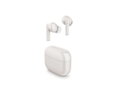 Energy Sistem Auriculares Inalambricos Style 2 - Inalambricos Stereo - BT 5.0 - Graves Profundos - Caja de Carga - Color Blanco