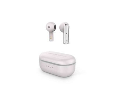 Energy Sistem Auriculares Inalambricos Style 4 - Diseño Compacto - Caja de Carga - Color Blanco