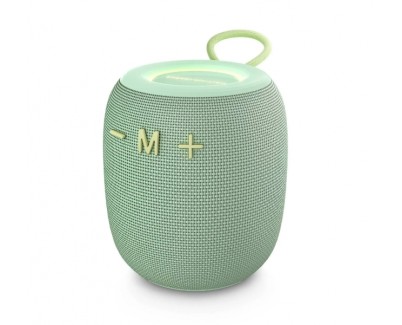 Energy Sistem Bloom Altavoz Bluetooth - 18h de Bateria - Luces LED - Tecnologia True Wireless Stereo - IPX6 - Color Verde