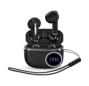 Energy Sistem ChargeView TWS Auriculares - Bluetooth 5.4 - Tecnologia True Wireless - 20h Autonomia - Display con Estado de Bateria - Color Negro