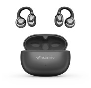 Energy Sistem ChicPods Auriculares True Wireless - Bluetooth 5.4 - 23h Autonomia - Tecnologia Open Sound - Microfono con Reduccion de Ruido - Asistente de Voz Integrado - Diseño Curved-Fit - Color Negro