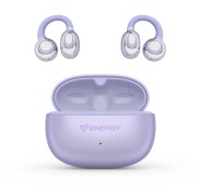 Energy Sistem ChicPods Auriculares True Wireless - Bluetooth 5.4 - 23h Autonomia - Tecnologia Open Sound - Microfono con Reduccion de Ruido - Asistente de Voz Integrado - Diseño Curved-Fit - Color Violeta