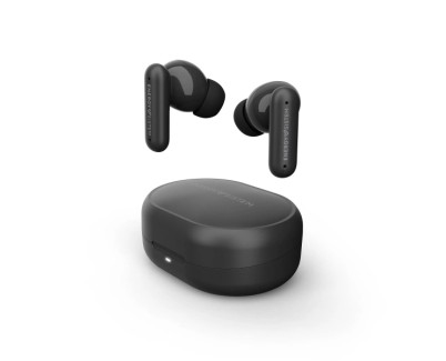 Energy Sistem Chill Auriculares True Wireless - Bluetooth 6.0 - Cancelacion Activa de Ruido - Deep Bass Para Graves Profundos - HQ Voice Calls - 21h Autonomia - Modo Baja Latencia - Asistente de Voz Integrado - Color Negro