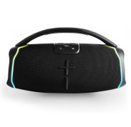 Energy Sistem HyperBeat Altavoz 80W - Bluetooth 5.3 - Tecnologia True Wireless - Resistente al Agua - Luces LED - Color Negro