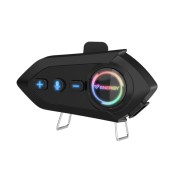Energy Sistem Intercom Ride Intercomunicador para Casco de Moto - Bluetooth 5.4 - Gran Capacidad de Bateria - Hasta 25 Horas de Uso - IPX6 - Funcion Intercom - Color Negro