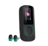 Energy Sistem Jade Reproductor MP3 - 8GB - Bluetooth 5.3 - Pantalla LCD - Botones Tactiles - Radio FM - Grabadora de Voz con Microfono Integrado - Lector MicroSD Hasta 64GB - Color Gris