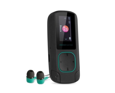 Energy Sistem Jade Reproductor MP3 - 8GB - Bluetooth 5.3 - Pantalla LCD - Botones Tactiles - Radio FM - Grabadora de Voz con Microfono Integrado - Lector MicroSD Hasta 64GB - Color Gris