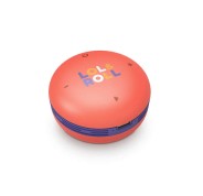 Energy Sistem Lol&Roll Pop Kids Altavoz Bluetooth - Compartir Musica - Cordon Desmontable - Personaje para Colorear  - Color Naranja