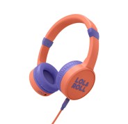 Energy Sistem Lol&Roll Pop Kids Auriculares - Compartir Musica - Cordon Desmontable - 85 Db Limite de Volumen - Microfono - Color Naranja