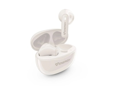 Energy Sistem PopBuds Auriculares True Wireless - Bluetooth 6.0 - 20h Autonomia - Dise&ntilde;o Compacto - Color Blanco