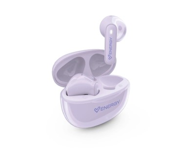 Energy Sistem PopBuds Auriculares True Wireless - Bluetooth 6.0 - 20h Autonomia - Dise&ntilde;o Compacto - Color Lila