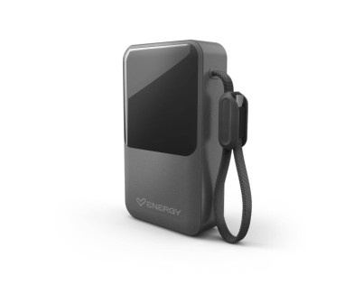 Energy Sistem Pro Powerbank 20000 mAh - 45W - Tecnologia Intelligent Power Delivery - 2 Puertos Para Carga Simultanea - USB-C y USB-A - Sensor NTC - Color Grafito