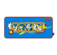 Energy Sistem Raton Gaming Pad ESG Sonic Classic - Tamaño XXL - Base de Goma Antideslizante - Color Azul