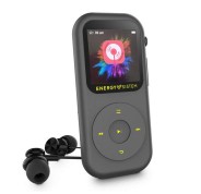 Energy Sistem Reproductor MP4 Handy - 16GB - Bluetooth - Radio FM Integrada - MicroSD 128GB - Color Gris