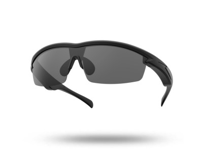 Energy Sistem Sport Music Sunglasses Gafas Bluetooth - Cristales Polarizados con Proteccion UV400 Superior - Reproduccion de Musica - Microfono y Asistente de Voz - 36 Gramos - Ideal Para Deporte de Alta Intensidad - IPX5 - Control Tactil - Color Negro