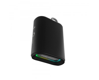 Energy Sistem StreetPlay Altavoz Bluetooth - Radio FM - IPX6 - 12h de Autonomia - Lector Micro SD - Luces LED - Manos Libres - Color Negro
